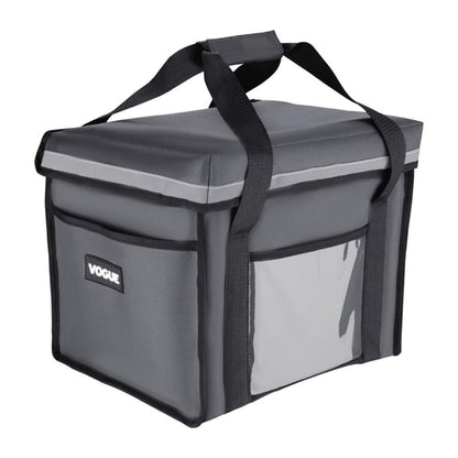 Vogue Insulated Folding Delivery Bag Grey p_fr225