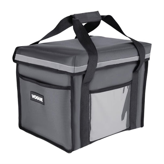 Vogue Insulated Folding Delivery Bag Grey p_fr225