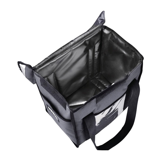 Vogue Insulated Top Loading Delivery Bag Grey 330x230x330mm fr227