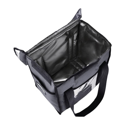 Vogue Insulated Top Loading Delivery Bag Grey 330x230x330mm fr227