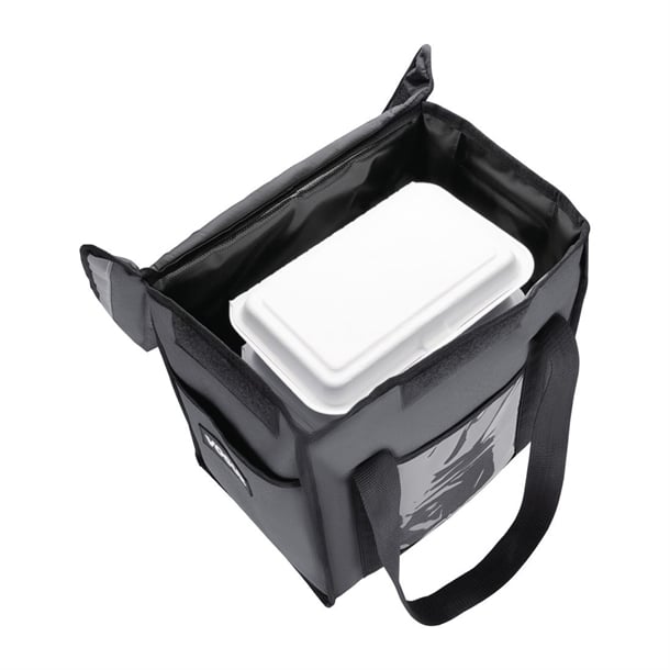 Vogue Insulated Top Loading Delivery Bag Grey 330x230x330mm fr227