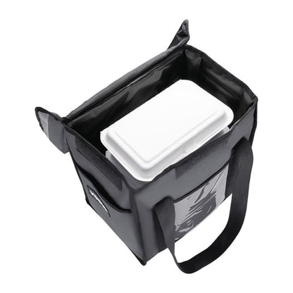 Vogue Insulated Top Loading Delivery Bag Grey 330x230x330mm fr227