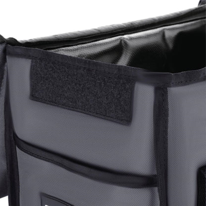 Vogue Insulated Top Loading Delivery Bag Grey 330x230x330mm fr227
