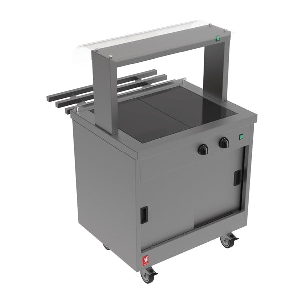 Falcon Hot Cupboard Servery Counter with Gantry FC2 p_fs008
