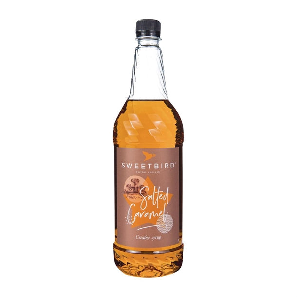 Sweetbird Salted Caramel Syrup 1Ltr fs247