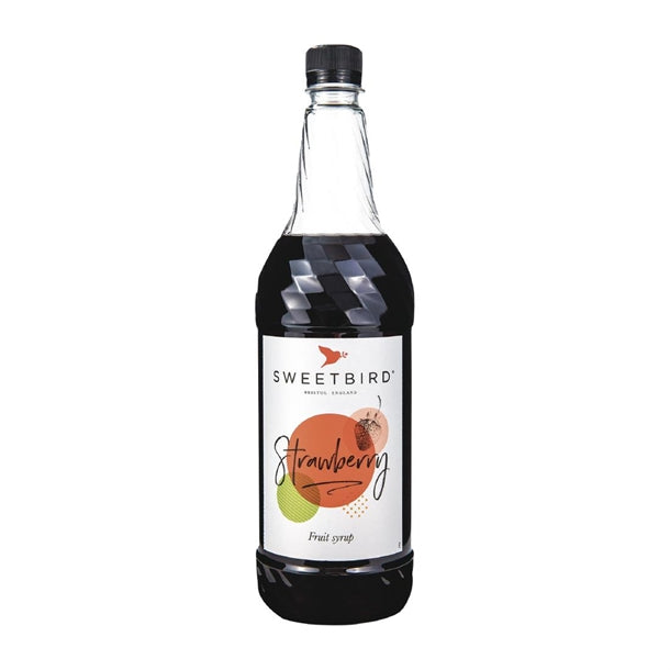 Sweetbird Strawberry Syrup 1Ltr fs250