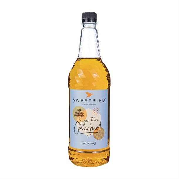 Sweetbird Sugar-free Caramel Syrup 1Ltr fs251