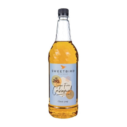 Sweetbird Sugar-free Caramel Syrup 1Ltr fs251
