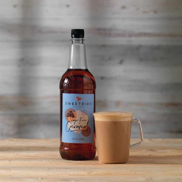 Sweetbird Sugar-free Caramel Syrup 1Ltr fs251
