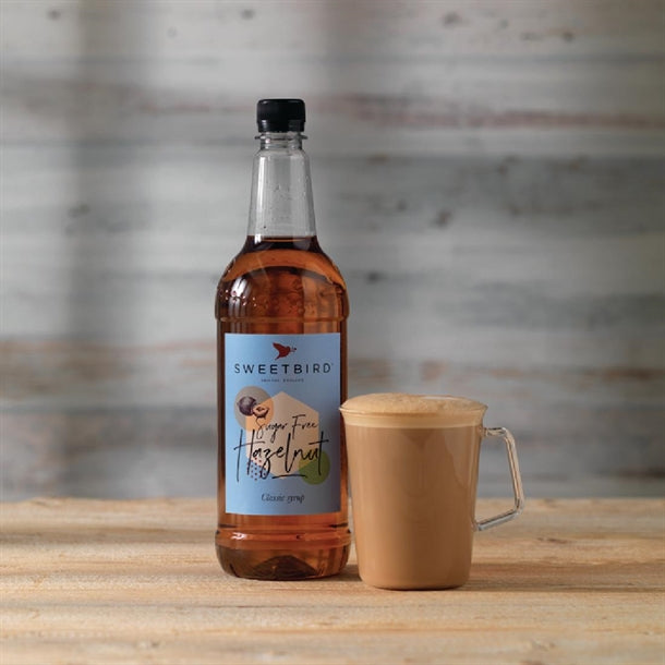 Sweetbird Sugar-free Hazelnut Syrup 1Ltr fs252