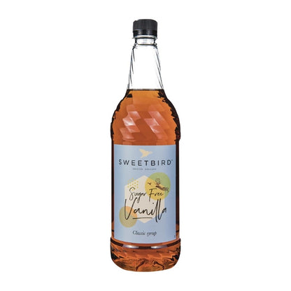 Sweetbird Sugar-free Vanilla Syrup 1Ltr fs253