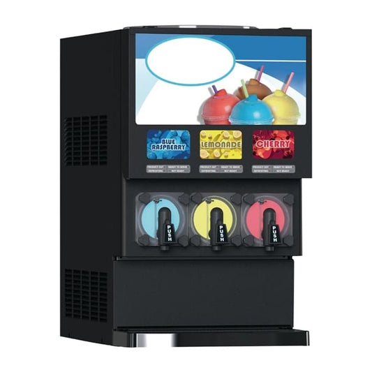 Blue Ice Carbonated Triple Slush Machine T516-3 fs258