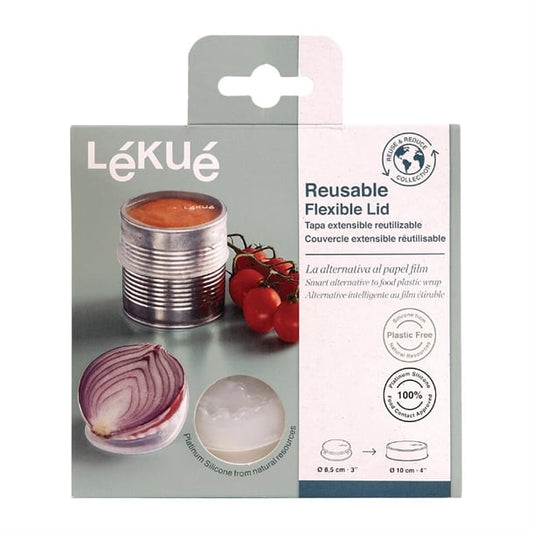 Lekue Reusable Flexible Lid 85mm (2 Pack) fs291