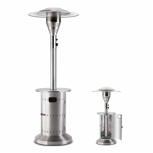 Lifestyle Emporio Flame Heater Black fs329