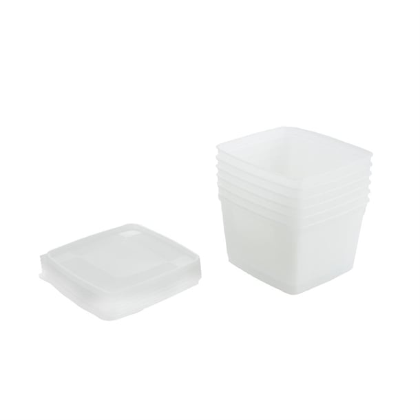 Matfer Bourgeat Soft Modulus Flexible Food Storage Container Box 1.5Ltr (6 Pack) fs341