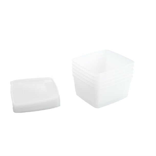 Matfer Bourgeat Soft Modulus Flexible Food Storage Container Box 2Ltr (6 Pack) fs342