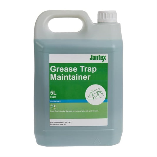 Jantex Green Grease Trap Maintainer Concentrate 5Ltr fs403