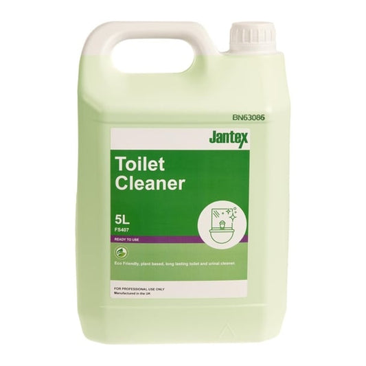 Jantex Green Toilet Cleaner Ready To Use 5Ltr fs407