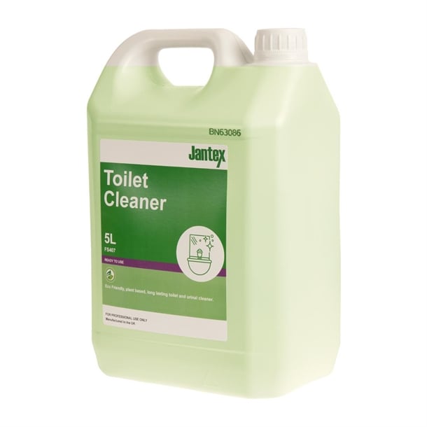Jantex Green Toilet Cleaner Ready To Use 5Ltr fs407
