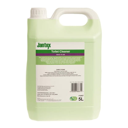 Jantex Green Toilet Cleaner Ready To Use 5Ltr fs407