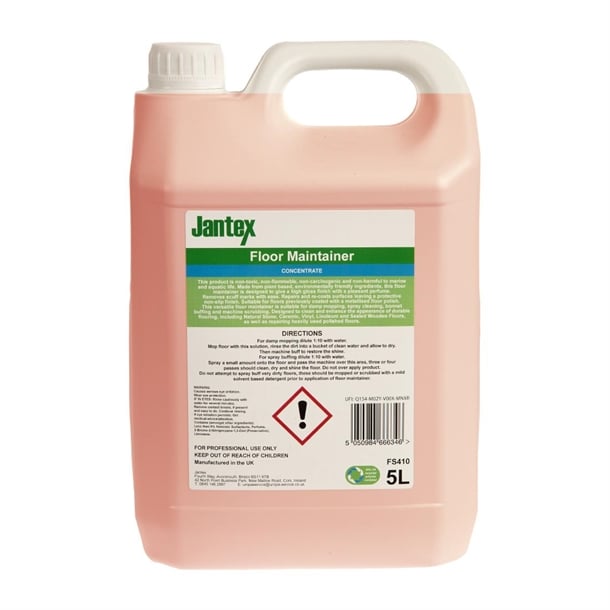 Jantex Green Floor Maintainer Concentrate 5Ltr fs410