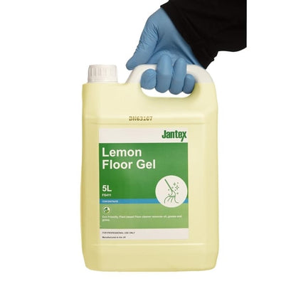 Jantex Green Lemon Floor Gel Cleaner Concentrate 5Ltr fs411