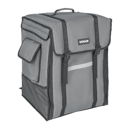 Vogue Insulated Delivery Back Pack Grey 550x400x400mm fs437