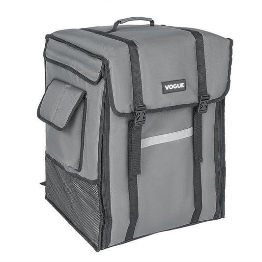 Vogue Insulated Delivery Back Pack Grey 550x400x400mm fs437
