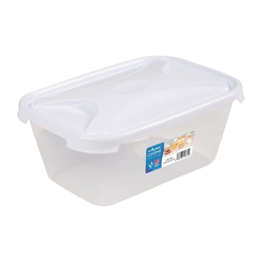Wham Cuisine Polypropylene Food Storage Lunch Box Container 1.2ltr fs452