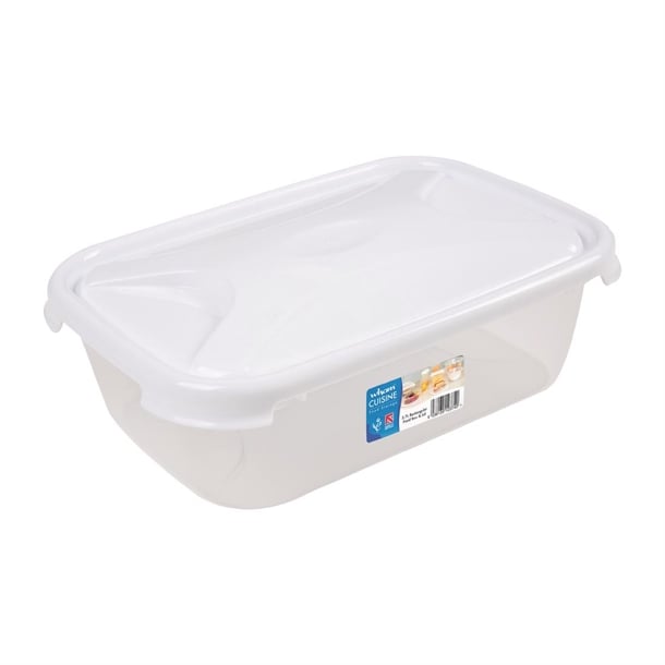 Wham Cuisine Polypropylene Rectangular Food Storage Box Container 2.7ltr fs453