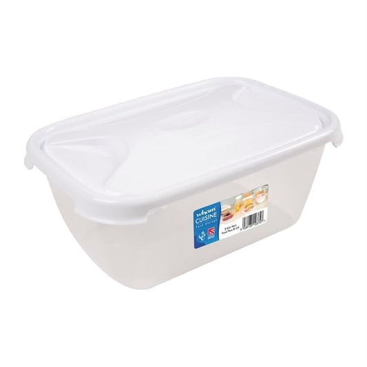 Wham Cuisine Polypropylene Rectangular Food Storage Box Container 3.6ltr fs454