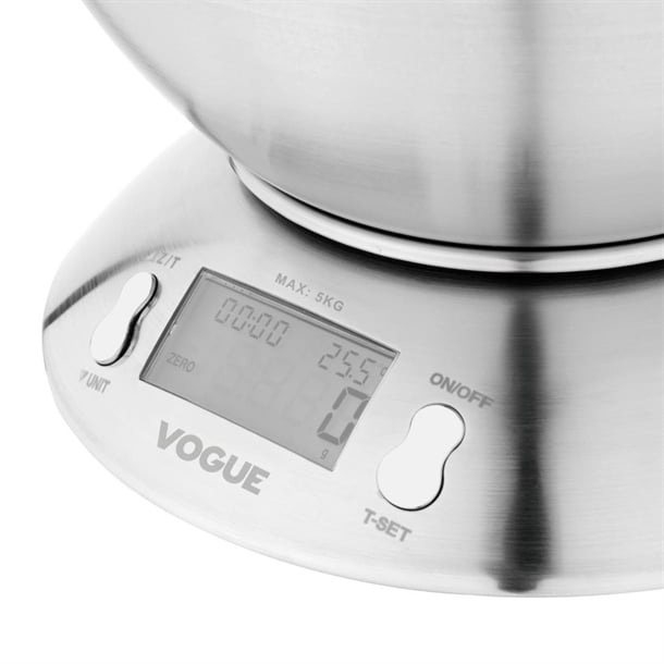 Vogue Bowl Digital Scale 5kg fs487