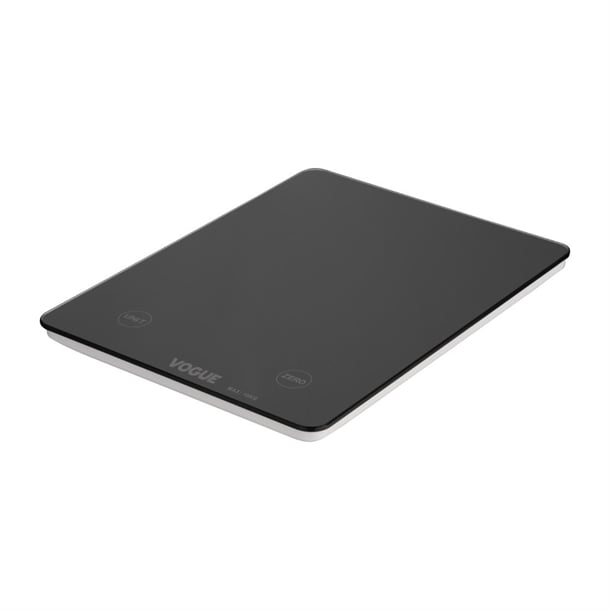 Vogue Digital Black Rectangular Scale 10kg fs488