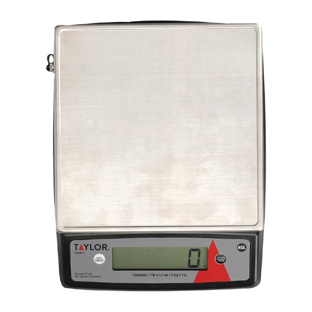 Taylor Stainless Steel Digital Portion Control Heavy Duty Kitchen Scale 5kg TE11FT fs594