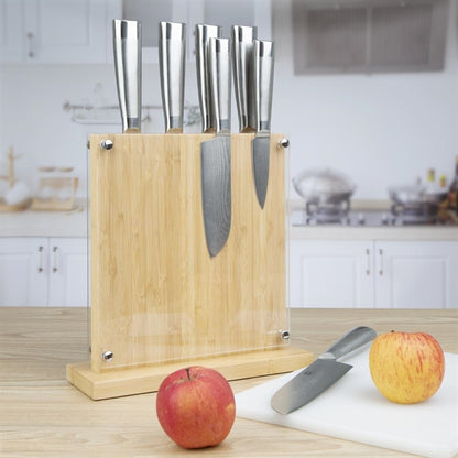 Vogue Wooden Magnetic Knife Block 8 Slots fs663