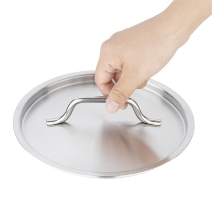 Vogue Stainless Steel Pan Lid 18cm fs665