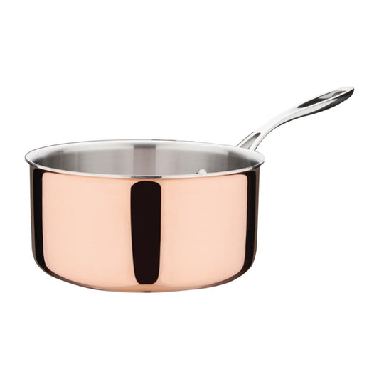 Vogue Copper Tri-Wall Saucepan 20cm fs667