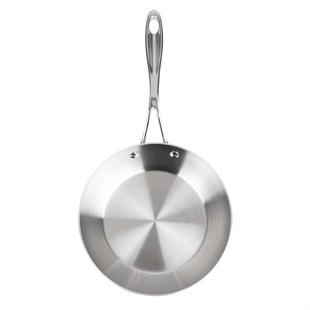 Vogue Stainless Steel and Aluminium Tri-Wall Frying Pan 20cm fs668