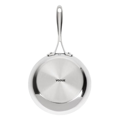 Vogue Stainless Steel and Aluminium Tri-Wall Frying Pan 20cm fs668