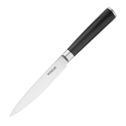Vogue Bistro Utility Knife Black 12.9cm fs680