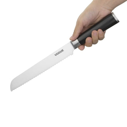 Vogue Bistro Bread Knife Black 20.5cm fs681