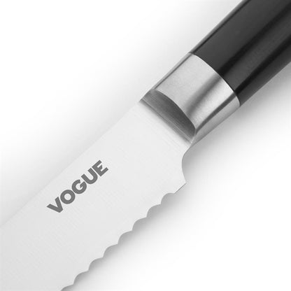 Vogue Bistro Bread Knife Black 20.5cm fs681