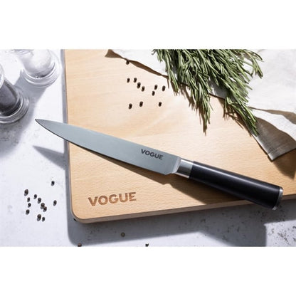 Vogue Bistro Carving Knife Black 20.1cm fs682