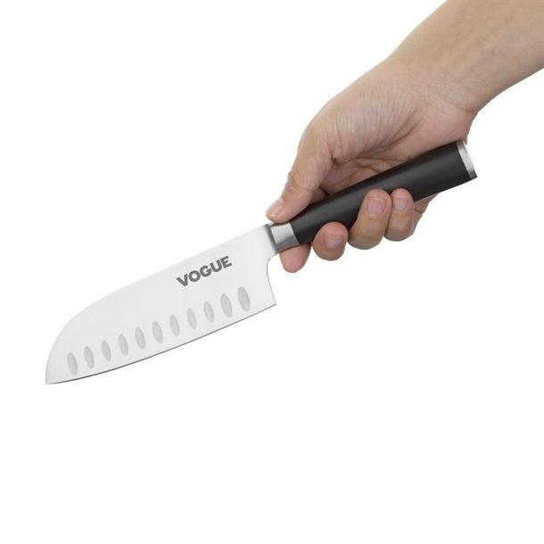 Vogue Bistro Santoku Knife Black 14.2cm fs684
