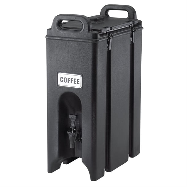 Cambro 500LCD Camtainer Insulated 18Ltr Beverage Dispenser Black fs709
