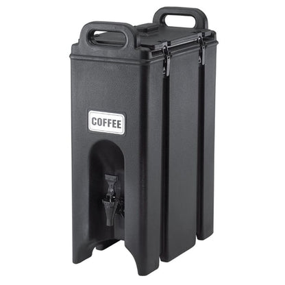 Cambro 500LCD Camtainer Insulated 18Ltr Beverage Dispenser Black fs709
