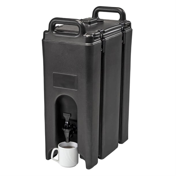 Cambro 500LCD Camtainer Insulated 18Ltr Beverage Dispenser Black fs709