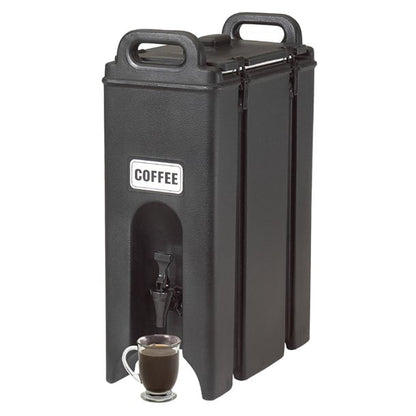 Cambro 500LCD Camtainer Insulated 18Ltr Beverage Dispenser Black fs709