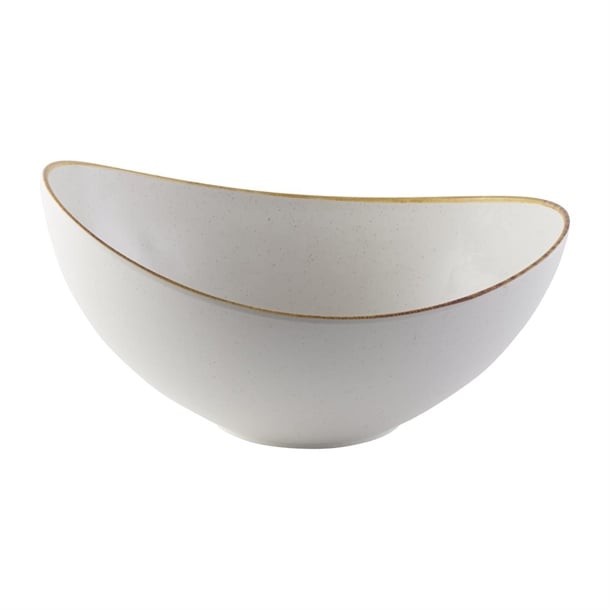 Churchill Melamine Stonecast Moonstone Buffet Bowl 360mm (2 Pack) fs910