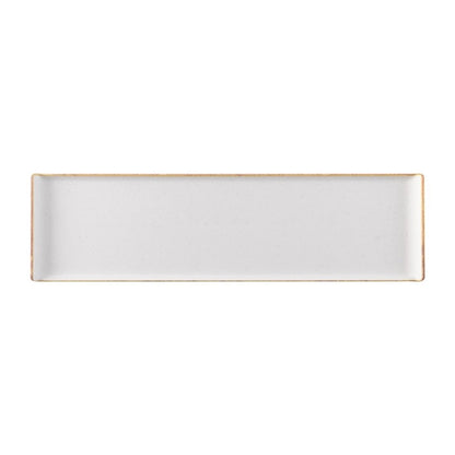 Churchill Melamine Stonecast Rectangular Buffet Tray 559x152mm (4 Pack) fs911